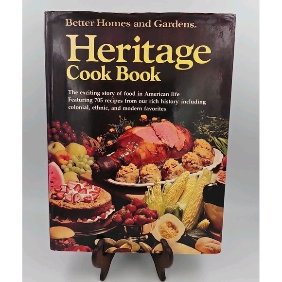 Other - 1975 Better‎ Homes & Gardens Heritage Cook Book 705 American Recipes HC DJ VG